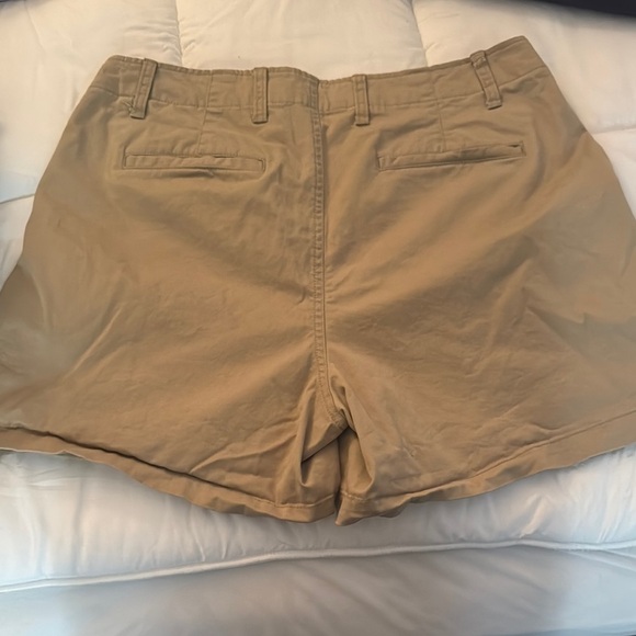 GAP Tan Bermuda Shorts Casual Cotton Blend - Picture 3 of 3